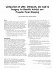 Research paper thumbnail of Comparison of DMC, UltraCam, and ADS40 Imagery for Benthic Habitat and Propeller Scar Mapping