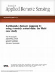 Research paper thumbnail of Earthquake damage mapping by using remotely sensed data: the Haiti case study