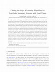 Research paper thumbnail of Closing the Gap: A Learning Algorithm for Lost-Sales Inventory Systems with Lead Times