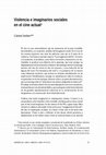 Research paper thumbnail of Violencia e imaginarios sociales en el cine actual