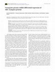 Research paper thumbnail of Vasospastic persons exhibit differential expression of ABC-transport proteins