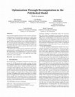 Research paper thumbnail of Optimization Through Recomputation in the Polygedrak Model; Work in progress