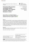 Research paper thumbnail of Intravitreal fluocinolone acetonide implant (ILUVIEN®) for diabetic macular oedema: a literature review