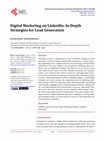 Research paper thumbnail of Digital Marketing on LinkedIn: In-Depth Strategies for Lead Generation