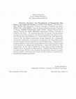 Research paper thumbnail of Structure, Dynamics, and Viscoelasticity of Nanoparticle Thin Films at the Liquid-Air Interface