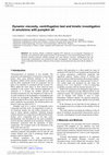 Research paper thumbnail of Dynamic viscosity, centrifugation test and kinetic investigation in emulsions with pumpkin oil