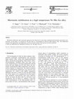 Research paper thumbnail of Martensite stabilization in a high temperature Ni–Mn–Ga alloy