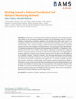 Research paper thumbnail of Working toward a National Coordinated Soil Moisture Monitoring Network: Vision, Progress, and Future Directions