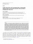 Research paper thumbnail of Trophic Interactions and Consumption Rates of Subyearling Chinook Salmon and Nonnative Juvenile American Shad in Columbia River Reservoirs