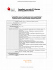 Research paper thumbnail of Physiological and nutritional constraints on zooplankton productivity due to eutrophication and climate change predicted using a resource-based modeling approach