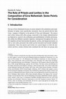 Research paper thumbnail of The Role of Priests and Levites in the Composition of Ezra-Nehemiah: Some Points for Consideration