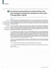 Research paper thumbnail of Survival time and its predictors in preterm infants in the post-discharge neonatal period: a prospective cohort study in Busoga Region, Uganda