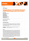 Research paper thumbnail of Emerging themes in the Identifying Successful STARTS Methodologies project and exhibition