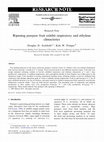 Research paper thumbnail of Ripening pawpaw fruit exhibit respiratory and ethylene climacterics