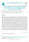 Research paper thumbnail of Efficacy of preoperative trimetazidine for preventing myocardial injury in patients undergoing off-pump coronary artery bypass grafting