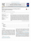 Research paper thumbnail of Experimentally determined tilt and bending moduli of single-component lipid bilayers