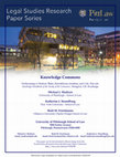 Research paper thumbnail of Knowledge Commons