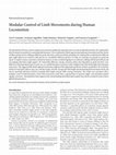 Research paper thumbnail of Modular Control of Limb Movements during Human Locomotion