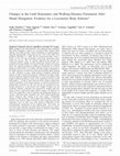 Research paper thumbnail of Changes in the Limb Kinematics and Walking-Distance Estimation After Shank Elongation: Evidence for a Locomotor Body Schema?