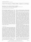 Research paper thumbnail of Control of Foot Trajectory in Walking Toddlers: Adaptation to Load Changes