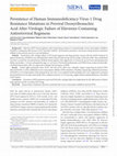 Research paper thumbnail of Persistence of Human Immunodeficiency Virus-1 Drug Resistance Mutations in Proviral Deoxyribonucleic Acid After Virologic Failure of Efavirenz-Containing Antiretroviral Regimens