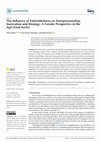 Research paper thumbnail of The Influence of Embeddedness on Entrepreneurship, Innovation and Strategy: A Gender Perspective in the Agri-Food Sector