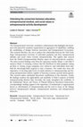 Research paper thumbnail of Unlocking the connection between education, entrepreneurial mindset, and social values in entrepreneurial activity development