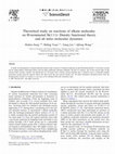 Research paper thumbnail of Theoretical study on reactions of alkene molecules on H-terminated Si(111): Density functional theory and ab initio molecular dynamics