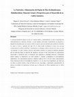 Research paper thumbnail of La Nutrición y Alimentación del Pepino de Mar (Echinodermata, Holothuroidea); Situación Actual y Perspectivas para el Desarrollo de su Cultivo Intensivo