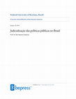 Research paper thumbnail of Judicialização das políticas públicas no Brasil