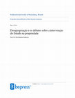 Research paper thumbnail of Desapropriação e os debates sobre a intervenção do Estado na propriedade