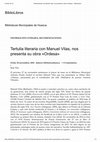 Research paper thumbnail of Presentación de "Ordesa" de Manuel Vilas