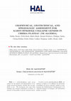 Research paper thumbnail of Geophysical, Geotechnical, and Speleologic Assessment for Karst-Sinkhole Collapse Genesis in Cheria Plateau (Ne Algeria)