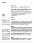 Research paper thumbnail of A prospective examination of online social network dynamics and smoking cessation