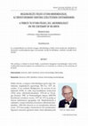 Research paper thumbnail of Megemlékezés Földes István mikrobiológus, az orvostudomány doktora születésének centenáriumán • A Tribute to István Földes, DSc, Microbiologist on the Centenary of his Birth