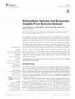 Research paper thumbnail of Extracellular Vesicles and Exosomes: Insights From Exercise Science