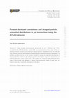 Research paper thumbnail of Forward-backward correlations and charged-particle azimuthal distributions in pp interactions using the ATLAS detector