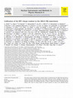 Research paper thumbnail of Calibration of the RPC charge readout in the ARGO-YBJ experiment