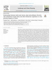 Research paper thumbnail of Relationships between multi-scale factors, plant and pollinator diversity, and composition of park lawns and other herbaceous vegetation in a fast growing megacity of China