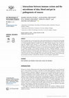 Research paper thumbnail of Interactions between immune system and the microbiome of skin, blood and gut in pathogenesis of rosacea