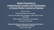 Research paper thumbnail of Digital Panopticon: Authoritarian Legality and Mechanisms of Social Media Control in Pakistan