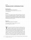 Research paper thumbnail of Translator's Introduction to 'Interpreting (with) Freud' and 'Exigency and Going Astray'