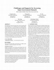 Research paper thumbnail of Challenges and Supports for Accessing Open Government Datasets