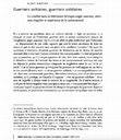 Research paper thumbnail of Guerriers solitaires, guerriers solidaires. Le combat dans la littérature héroïque anglo-saxonne, entre acte singulier et expérience de la communauté