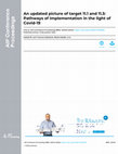 Research paper thumbnail of An updated picture of target 11.1 and 11.3: Pathways of implementation in the light of Covid-19