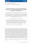 Research paper thumbnail of Lesser devil rays Mobula cf. hypostoma from Venezuela are almost twice their previously reported maximum size and may be a new sub‐species