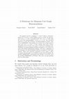 Research paper thumbnail of A dichotomy for minimum cost graph homomorphisms