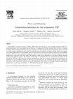 Research paper thumbnail of Construction heuristics for the asymmetric TSP