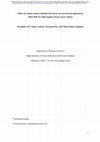 Research paper thumbnail of Effect ofLantana camaraethanolic leaf extract on survival and migration of MDA-MB-231 triple negative breast cancer cell line