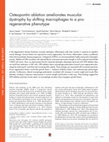 Research paper thumbnail of Osteopontin ablation ameliorates muscular dystrophy by shifting macrophages to a pro-regenerative phenotype